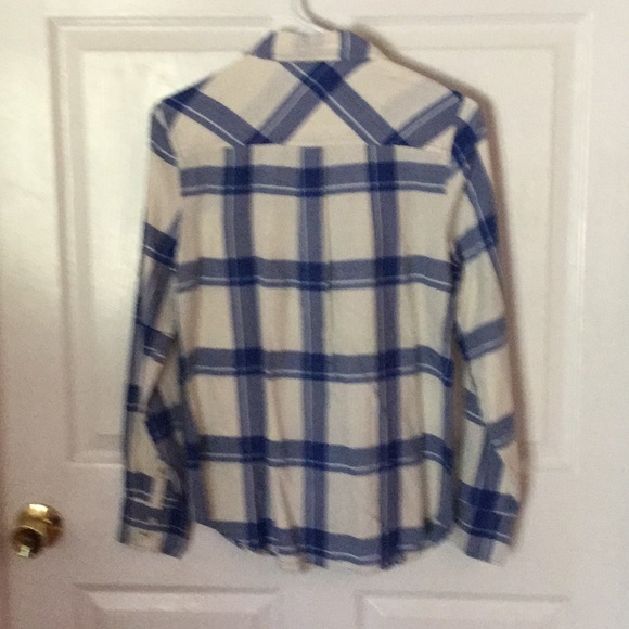 J. Crew Flannel Shirt Size Small - Picture 2 of 4